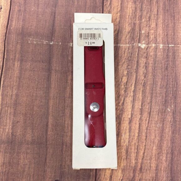 MACY’S RED APPLE WATCH BAND COMPATIBLE WITH 38mm PO17 - Picture 1 of 2